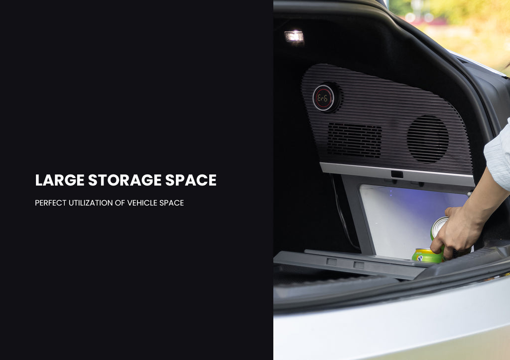 Tesla Model 3 Highland Portable Fridge Cooler With Control Expansion Dock Interior Accessories Tesstudio&reg;