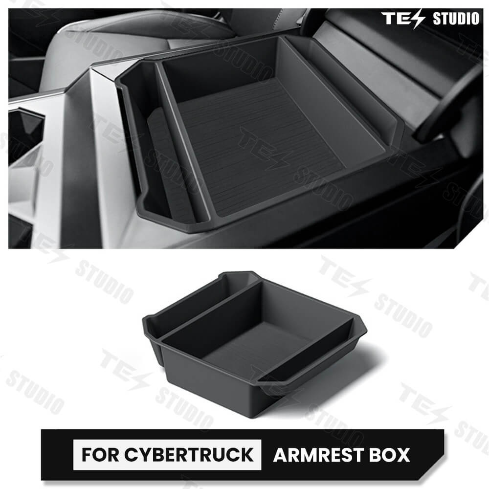Tesstudio Armrest Storage Box for Tesla Cybertruck