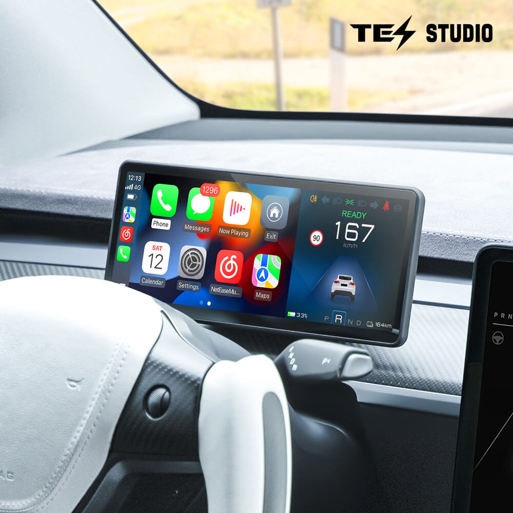 Tesstudio Model 3/Y Center Console Dashboard Touch Screen (Linux 9.0'')