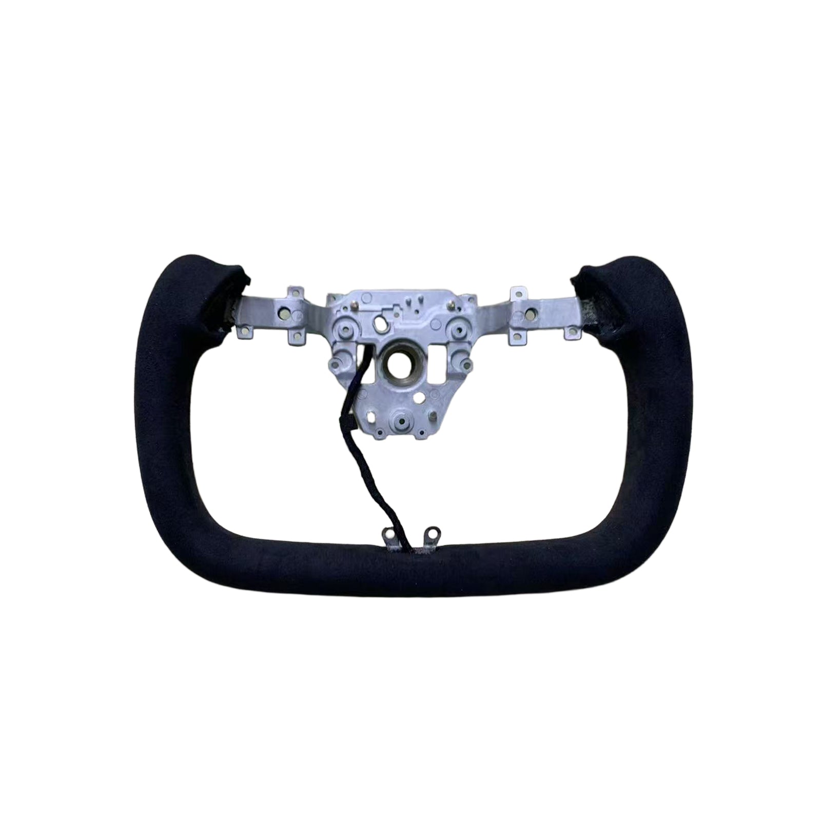 Yoke Nappa Leather Steering Wheel For Tesla Model Y Juniper – Tes