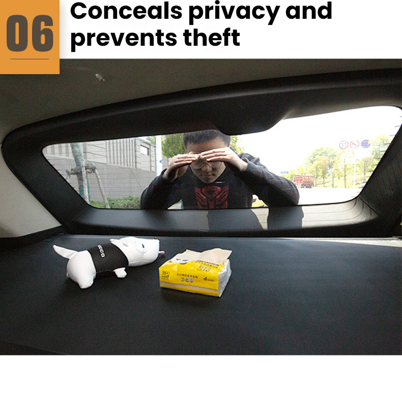 Tesla Model Y Juniper Interior Accessories Cargo Cover Rear Trunk Shield Privacy Cover Tesstudio?