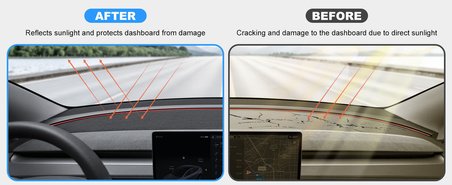 Model Y Juniper Dashboard Cover