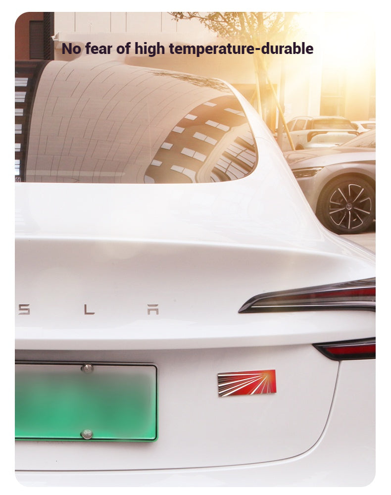 Tesla Model 3/Y/3 Highland /Model Y Juniper Emblem Plate Badge Sticker Badge Decal Tesstudio?