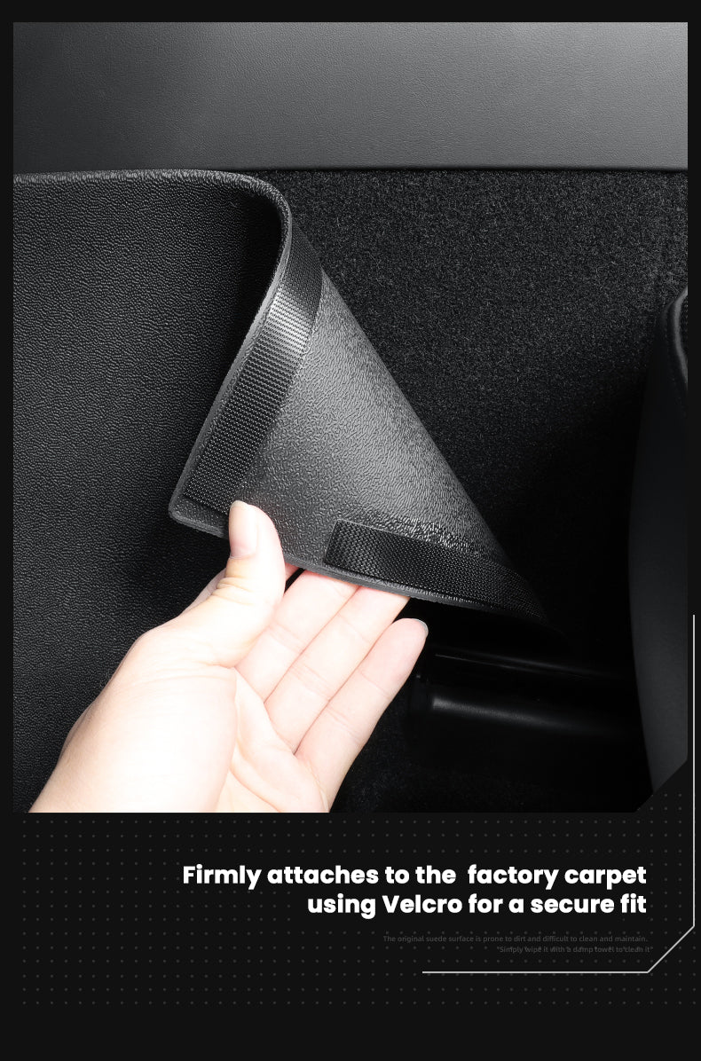Tesla Model Y Juniper Rear Anti-kick Lower Pad Air Vent Guard Pedal Center Console Panel Protector Tesstudio? 5Pcs