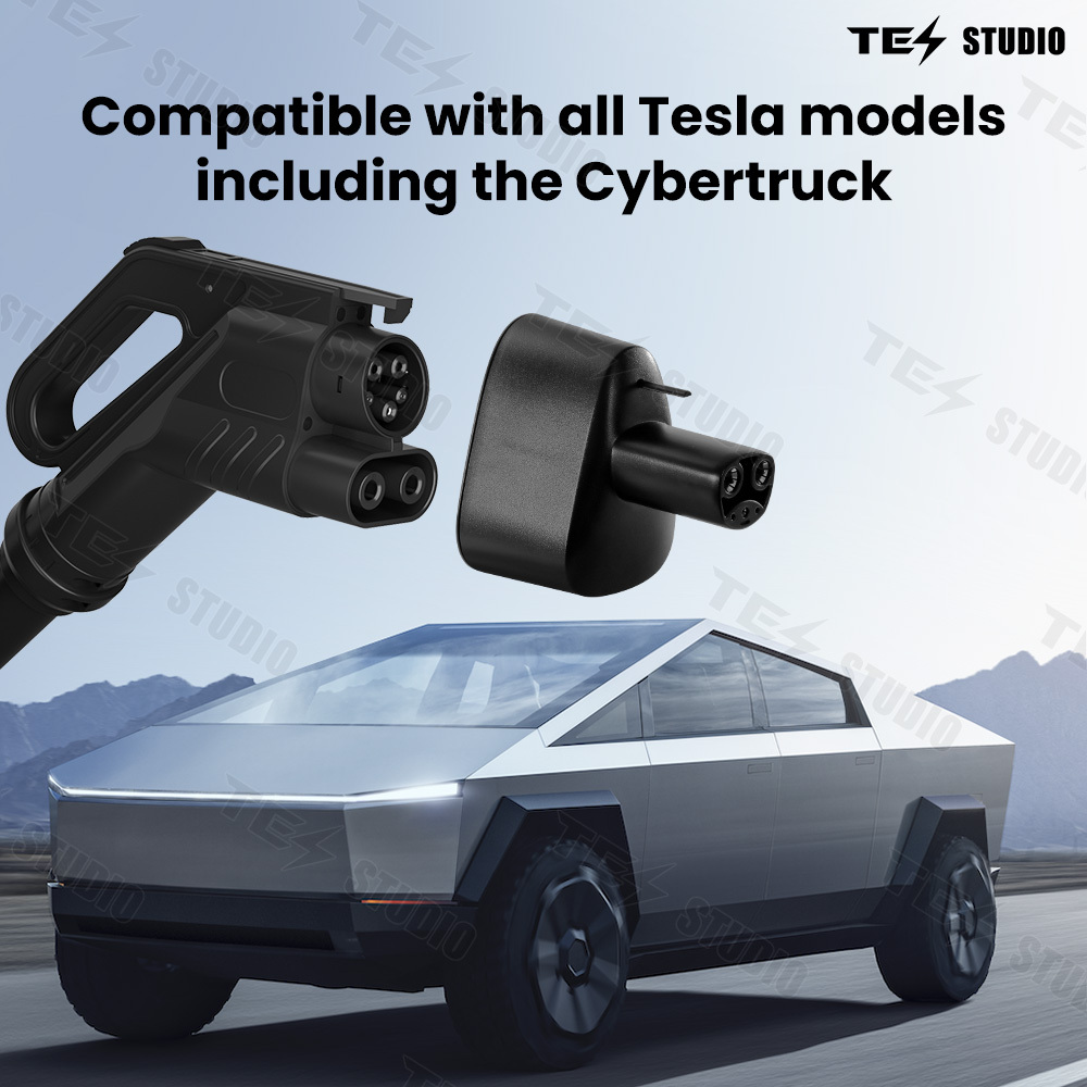 Tesstudio CCS Combo 1 Adapter USA Tesla DC Fast Charging - Only For Tesla Model S/3/X/Y Cybertruck Owners