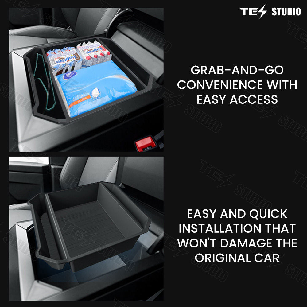 Tesstudio Center Console Organizer for Cybertruck