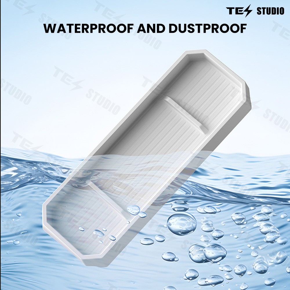 Tesstudio Cybertruck Accessories Silicone Dashboard Storage Box 