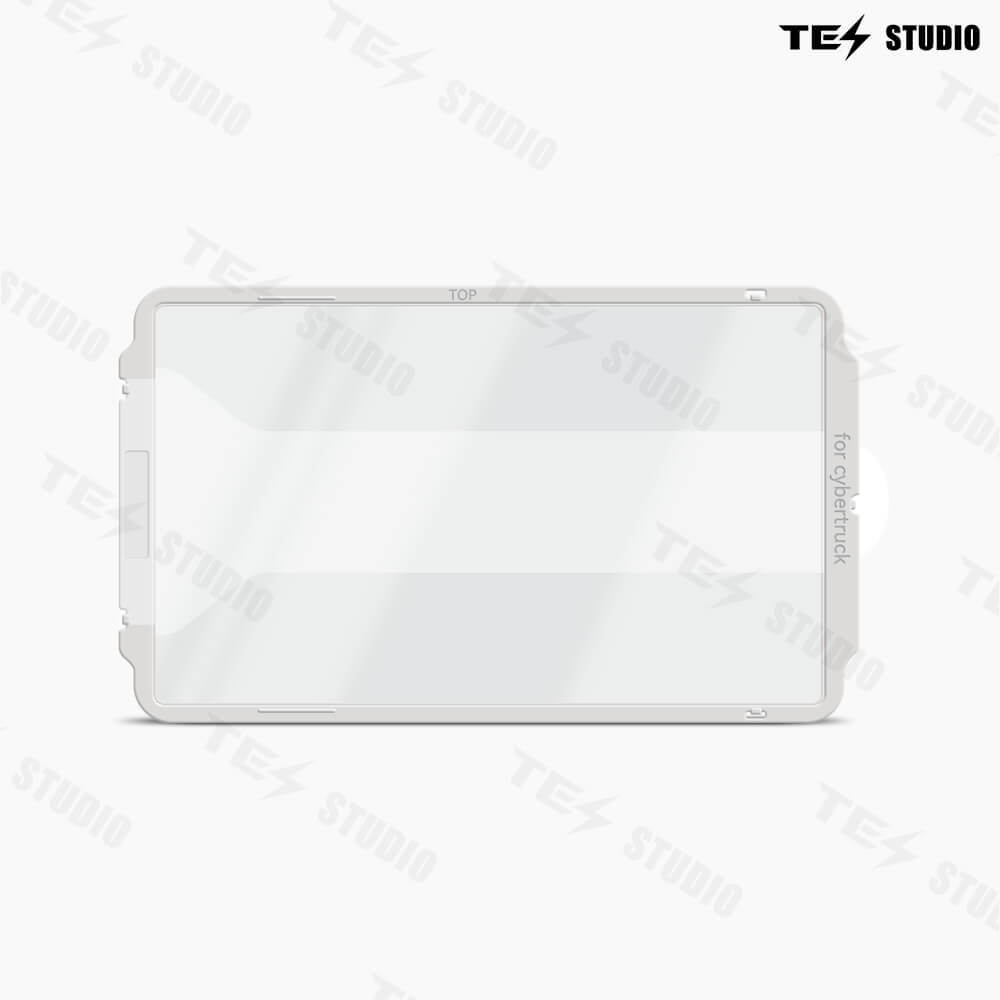 Tesstudio Ultra Tough Screen Protectors for Tesla Cybertruck 2024+/Front & Rear Display Covers 9H Hardness/Gift of an installation tool.