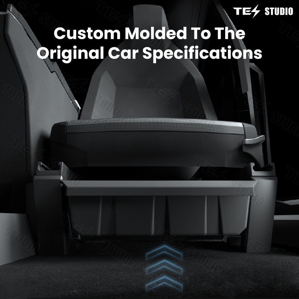 Underseat Storage Box for Tesla Cybertruck 2024|Tesstudio Cybertruck Accessories
