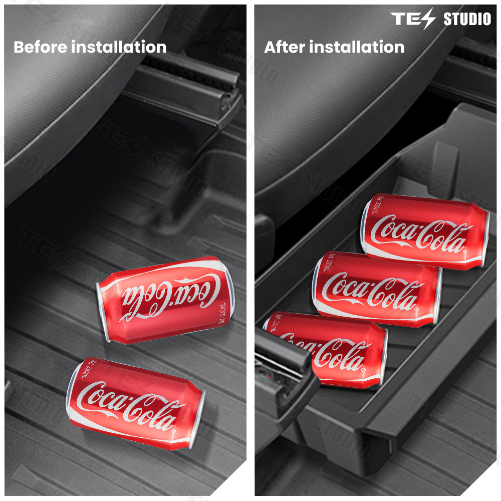 Underseat Storage Box for Tesla Cybertruck 2024|Tesstudio Cybertruck Accessories