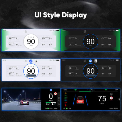 Tesstudio 6.86"  Dashboard Carplay Touch Screen for Tesla Model 3/Y (F68)-Tes studioScreen,Model Y interior,Model Y,Model 3,Model 3 interiortesla accessories