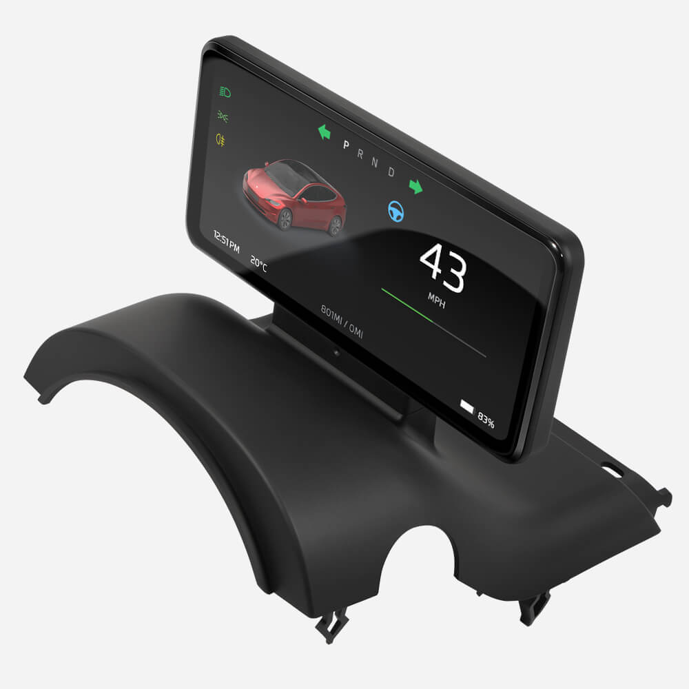 Tesstudio Tesla Model 3/Y/3 Highland F63 Dashboard Display with Advanced Features