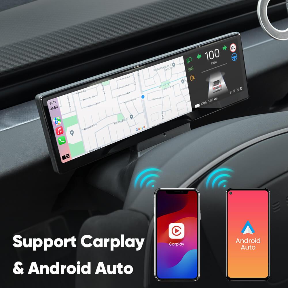 Tesstudio 8.8-Inch Touch Screen Dashboard Display for Tesla Model 3/Y