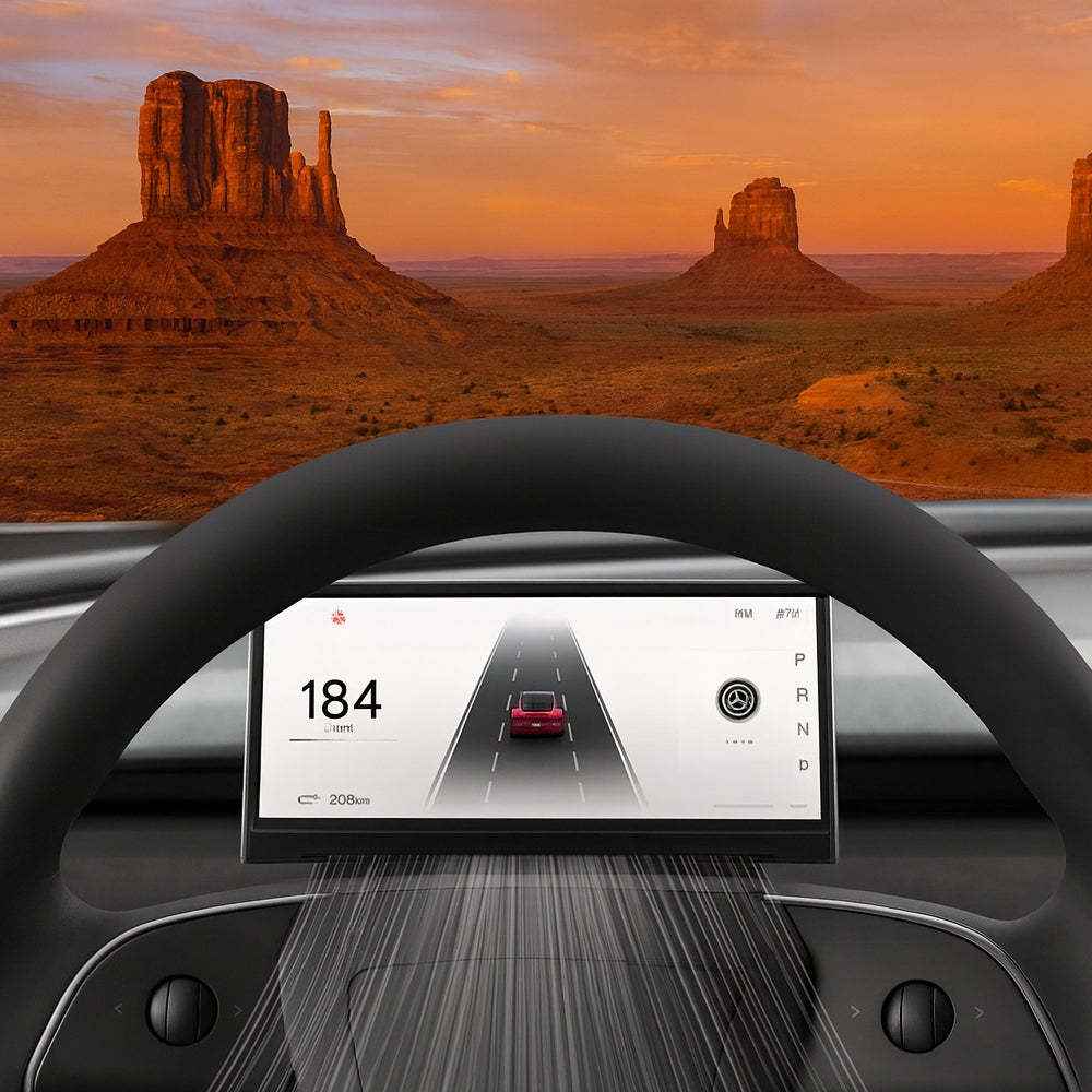 F9 Pro CarPlay Dashboard Display for Tesla Model 3/Y & Highland