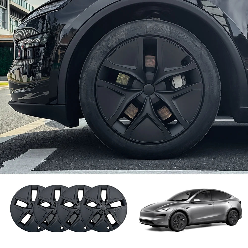Tesstudio Arachnid 2.0-Style 19'' Crossflow Hubcaps for Tesla Model Y Juniper (2025.03+)
