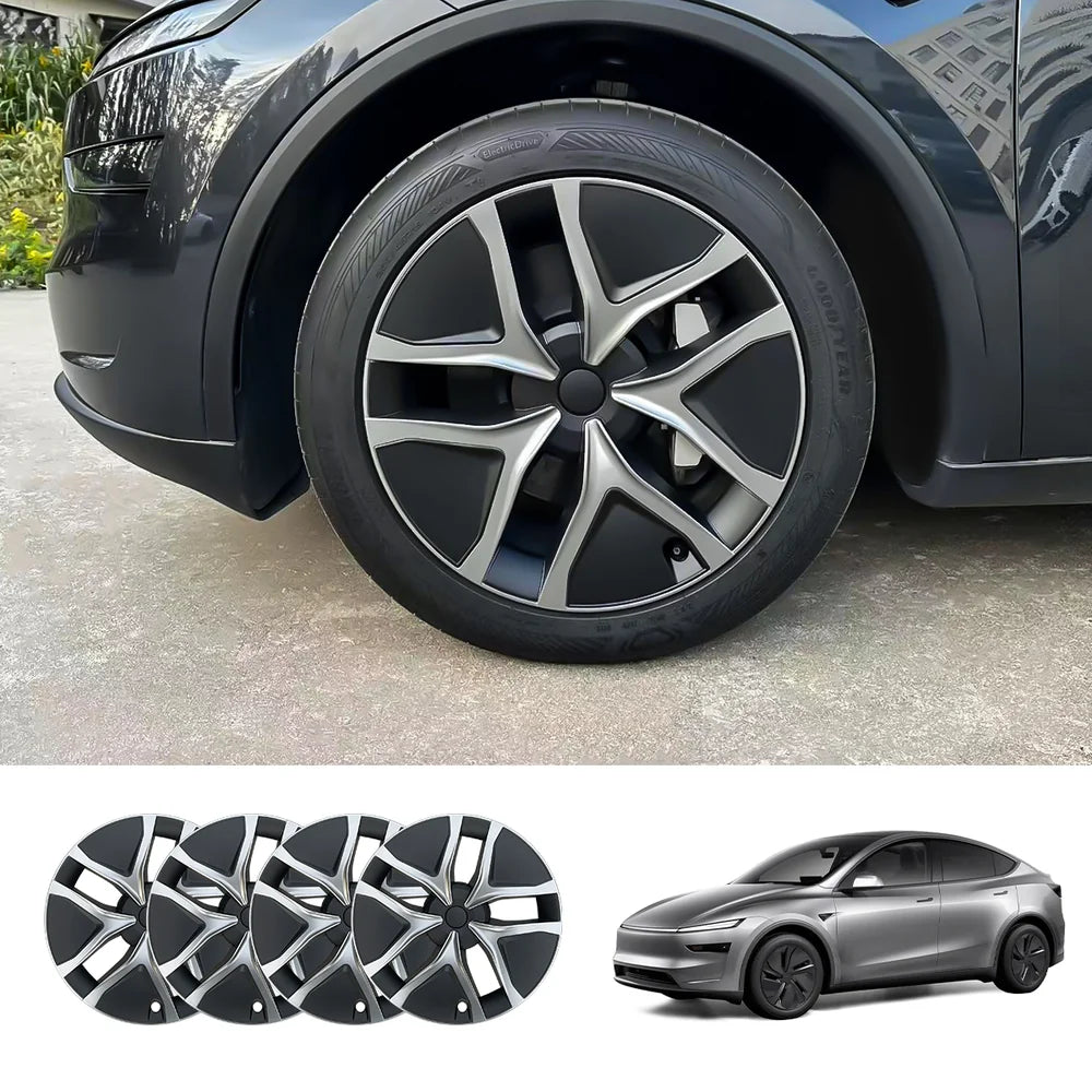 Arachnid 2.0-Style 19'' Crossflow Hubcaps for Tesla Model Y Juniper (2025.03+)