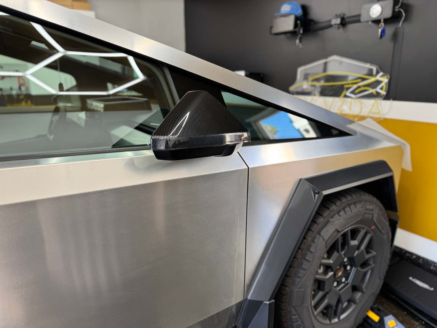 Tesstudio Side Mirror Covers for Cybertruck