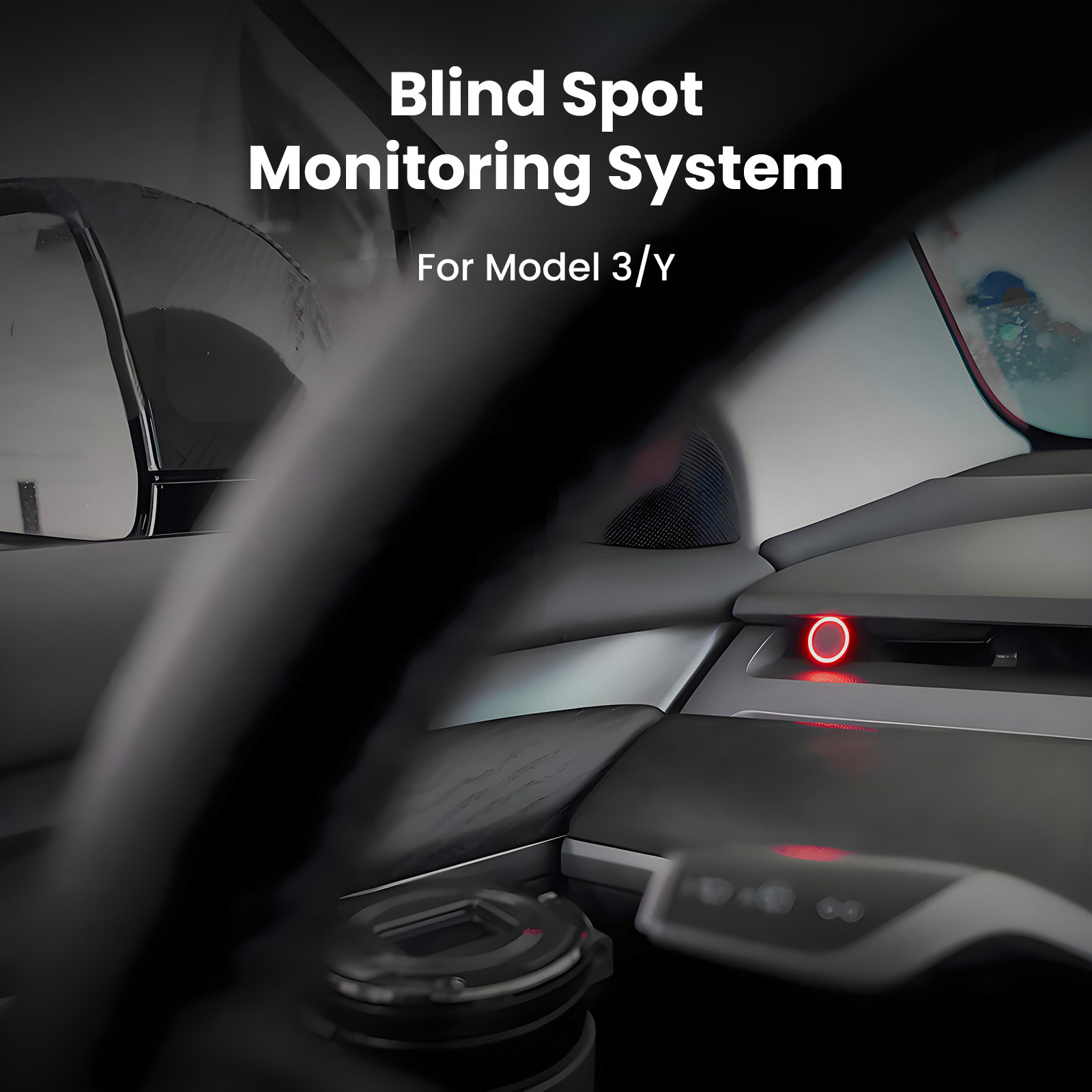 Model 3/Model Y Left and Right Blind Spot Monitoring Assist System - AMD (19-23) Tesstudio®