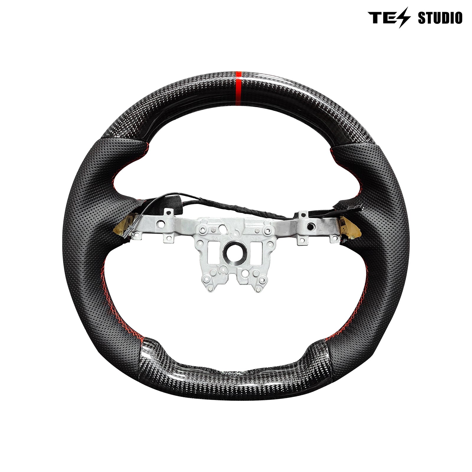 Tesla Model Y Juniper Steering Wheel Round Carbon Fiber Design Sport Styel Tesstudio?
