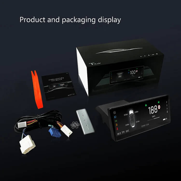 Tesstudio 8.8-Inch Touch Screen Dashboard Display for Tesla Model 3/Y