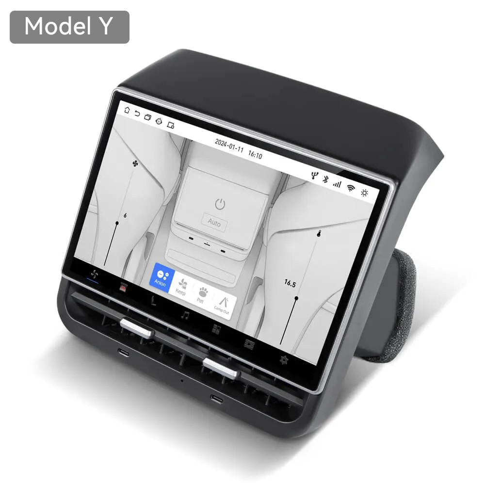 Tesstudio R86 Rear Entertainment Display For Model 3/Y - Smooth Travels, Joyful Children