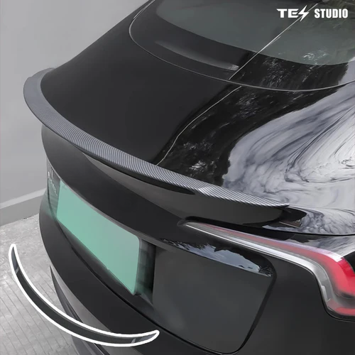 Real Carbon Fiber Tail Spoiler Wing For Tesla Model 3/Y/S  Model Y Juniper