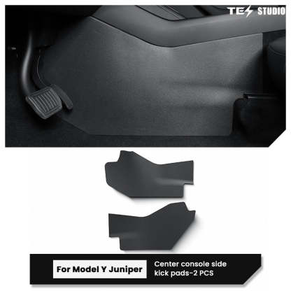 Tesla Model Y Juniper Rear Anti-kick Lower Pad Air Vent Guard Pedal Center Console Panel Protector Tesstudio? 5Pcs