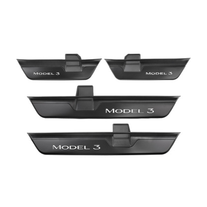 Tesla Model 3 Highland Illuminated Door Sills Led Door Sill Plate Door Sills Covers Plates Protector Tesstudio®