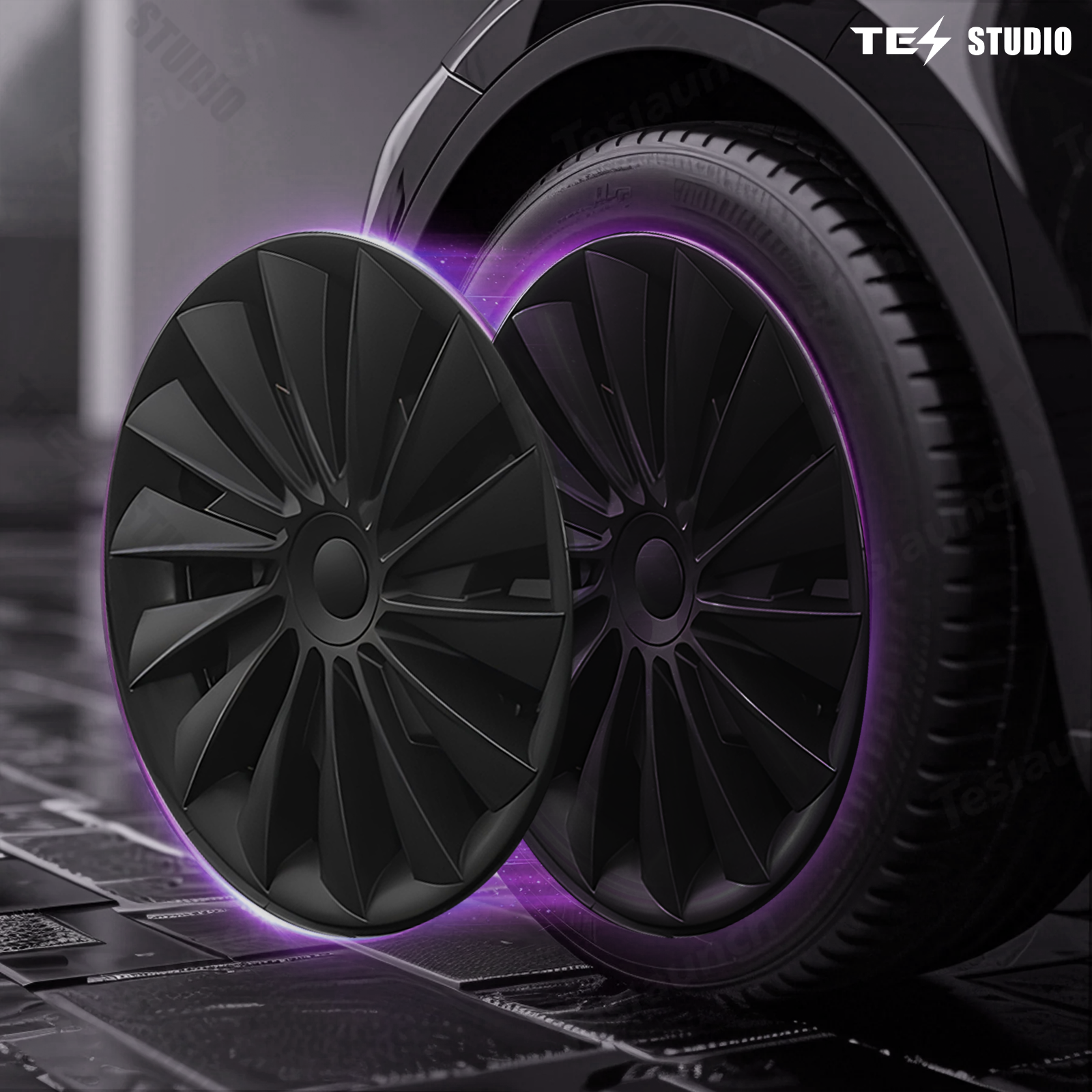 Tesla Model 3 Highland  Wheel Covers 18-inch Tesstudio®