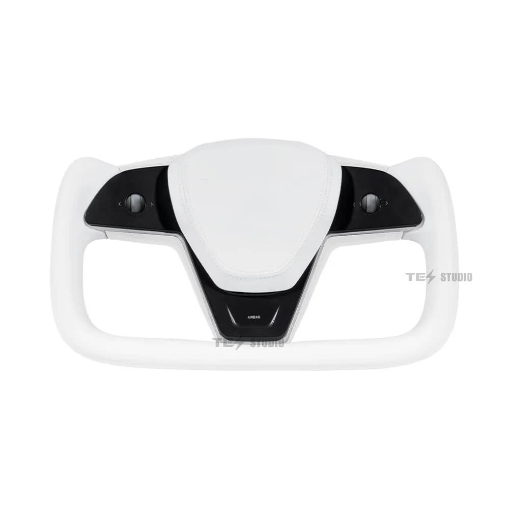Yoke Steering Wheel For Tesla Model 3/Y - Inspired By Tesla Model S/X-Tes studioSteering Wheel,Model Y,Model 3,Model 3 interior,Model Y interiortesla accessories