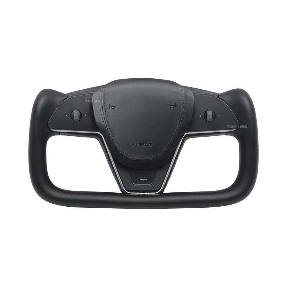 Yoke Steering Wheel For Tesla Model 3/Y - Inspired By Tesla Model S/X-Tes studioSteering Wheel,Model Y,Model 3,Model 3 interior,Model Y interiortesla accessories