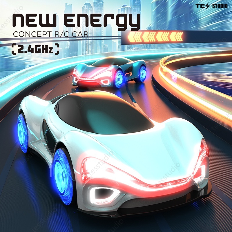 Remote Control Car Electric Gesture Sensing Toy Drift Spray Light Christmas Kids Gift Tesstudio®