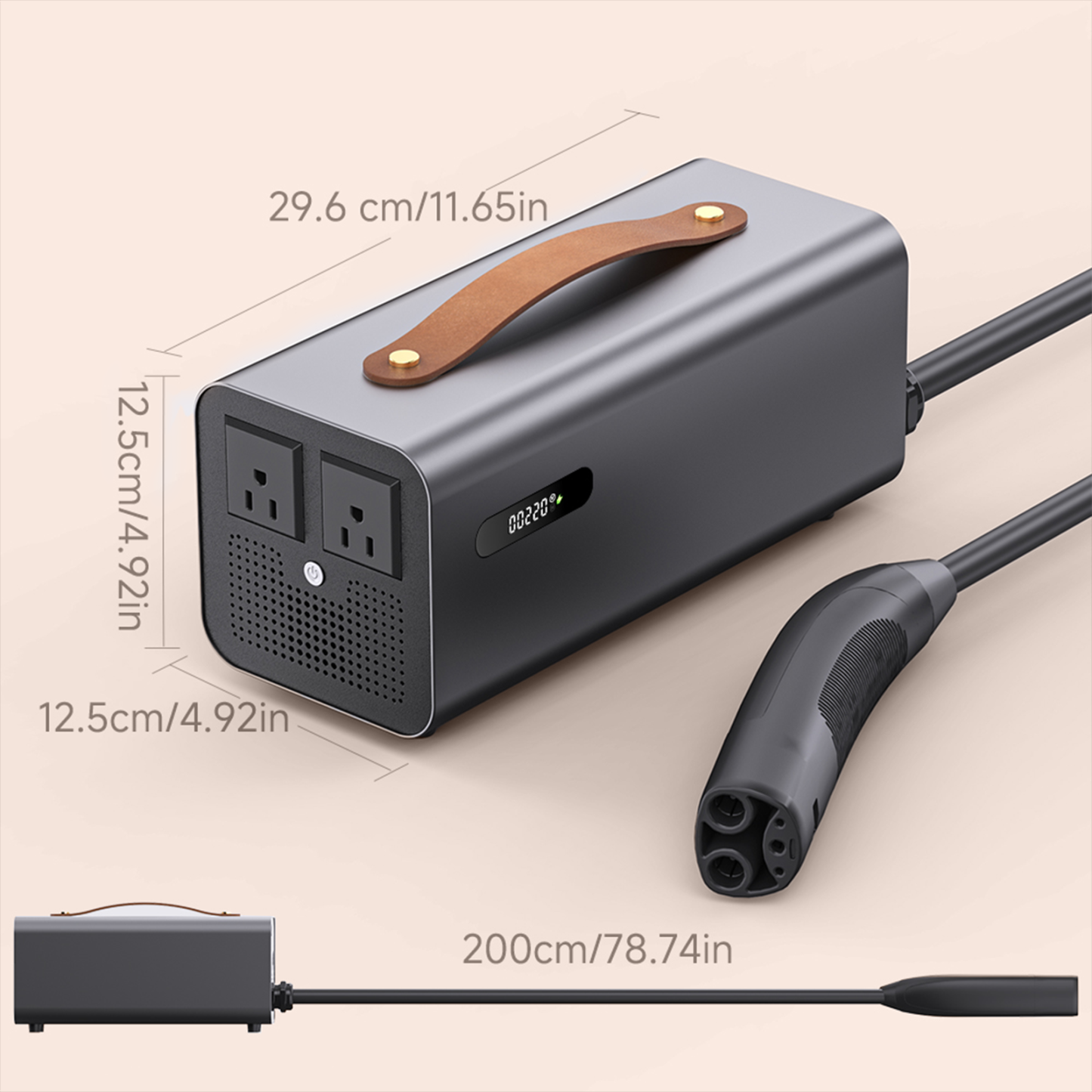 Tesla Power Station V2L Tesla Power Discharge Device 3.5 KW  (North America Version) Tesstudio®