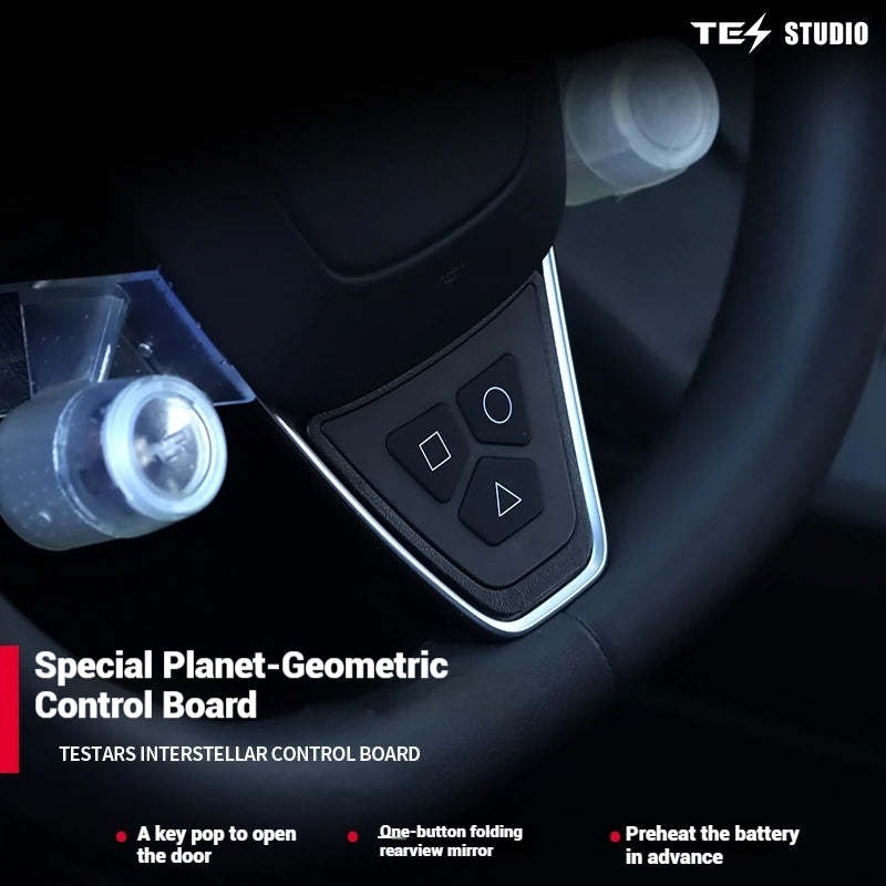 Tesstudio 2025 2026 Physical Button For Tesla Model Y Juniper / Model 3 Highland