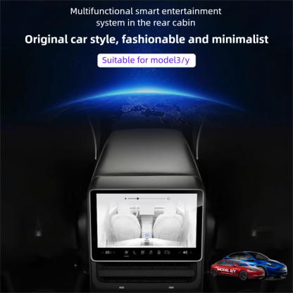 Tesstudio 8 Inch Smart IPS Display HD Video R8 Plus Rear Entertainment Screen for Tesla Model 3/Y