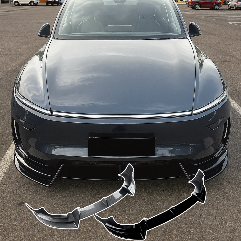 Tesstudio Front Bumper Lip ABS Spoiler for Tesla Model Y Juniper Accessories