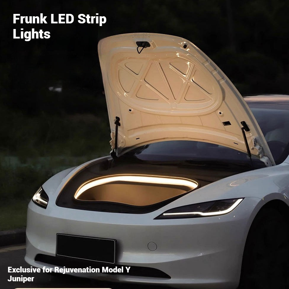 Frunk LED Strip Lights for Tesla Model Y Juniper | Tesstudio – Tes
