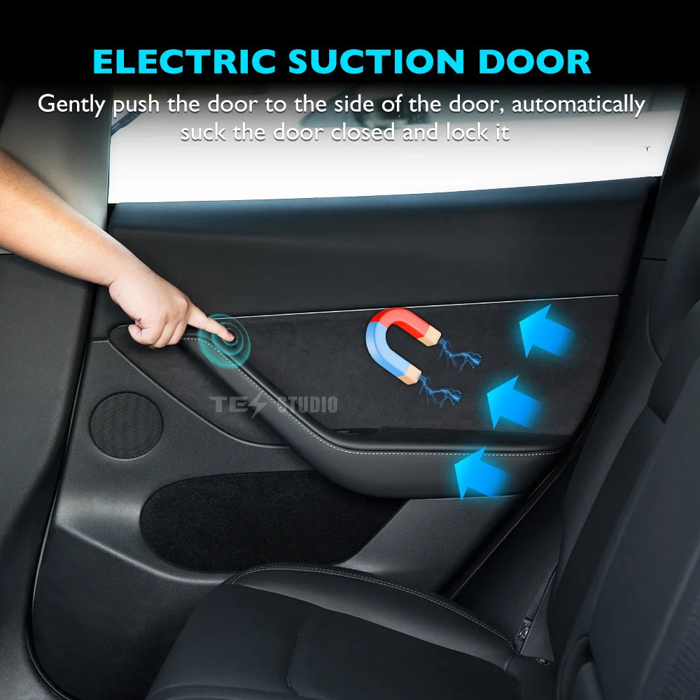 Tesstudio Intelligent Soft-close Door ( V6) For Tesla Model 3/Y/3 Highland / Model Y Juniper