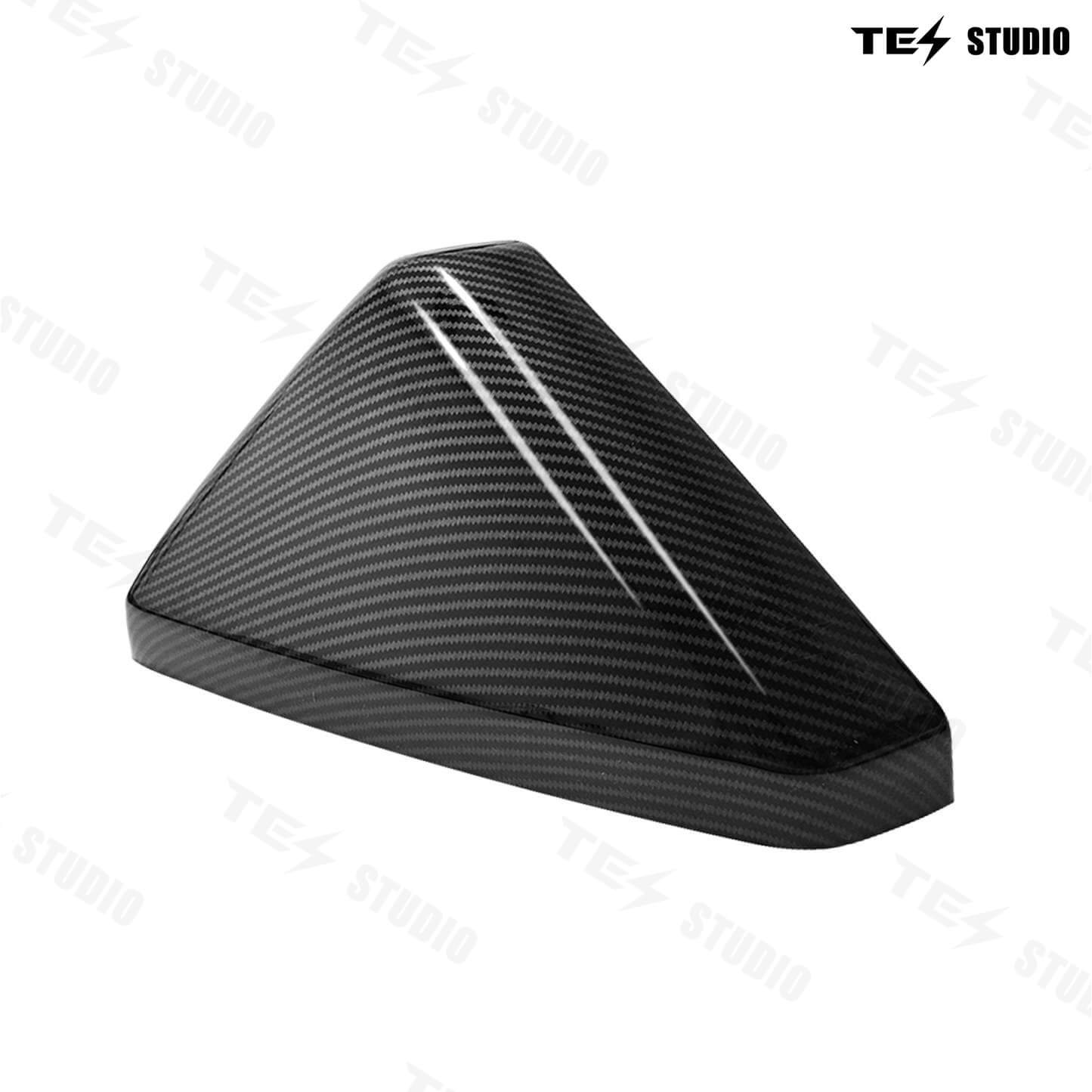 Tesstudio Carbon Fiber Side View Mirror Covers for Tesla Cybertruck