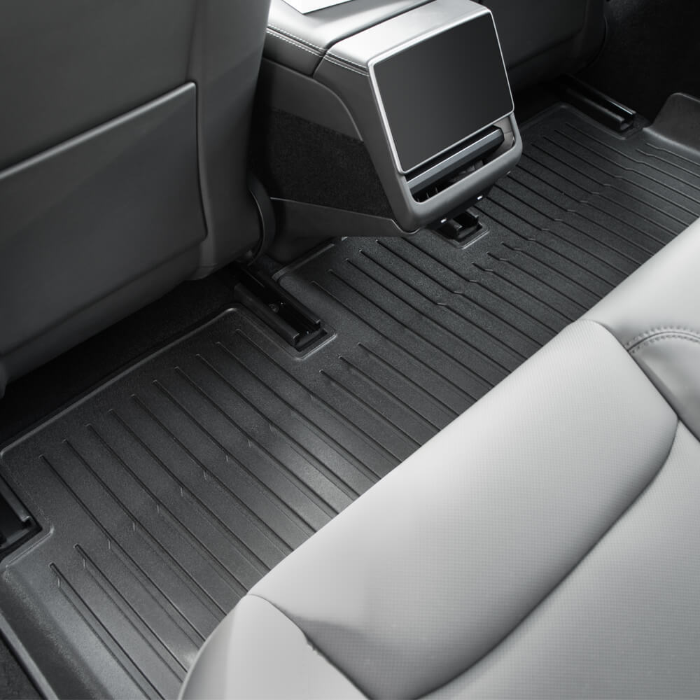 Tesstudio Custom Fit Floor Mat Set - Enhanced Protection & Durability For Tesla Model 3 Highland-Tes studioInterior,Model 3 Highland interior,Model 3 Highlandtesla accessories