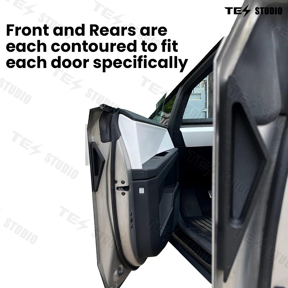 Tesstudio Tesla Accessories Fingerprint Resistant Cybertruck Door Handles V2 (4pcs)