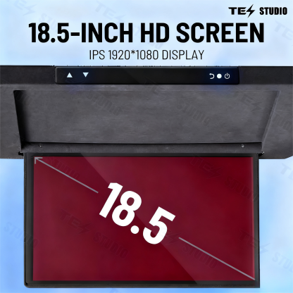 Tesstudio® 17.3-Inch Car Roof-Mounted TV with Wi-Fi for Tesla Model Y Accessories