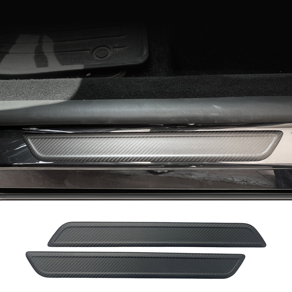 Tesla Model Y Juniper Door Sill Protector Door Sill Threshold Scuff Plate Trim Tesstudio? 4Pcs