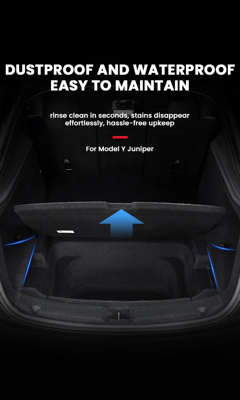Tesla Model Y Juniper Interior Accessories Rear Trunk Organizer Storage Bins Tesstudio?