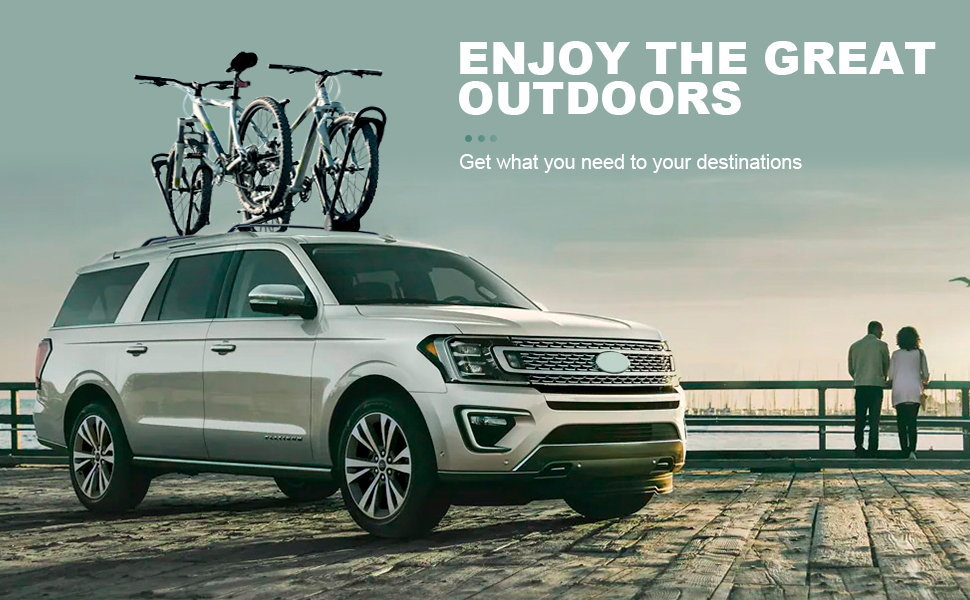 Roof Racks Cross Bars for Ford Expedition/Max 2018-2025 & Lincoln Navigator 2018-2024