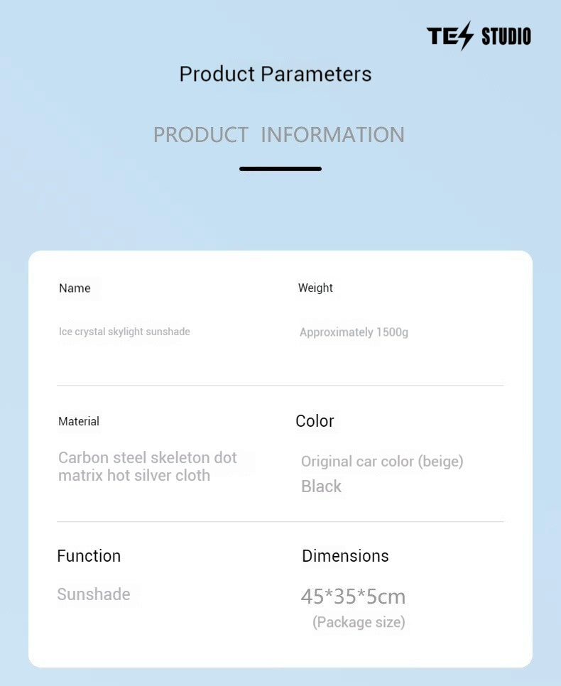 Tesla Model Y Juniper Crystal Mesh Sunshade  Model Y Juniper Sunshade Roof Shade Interior Accessories Tesstudio?