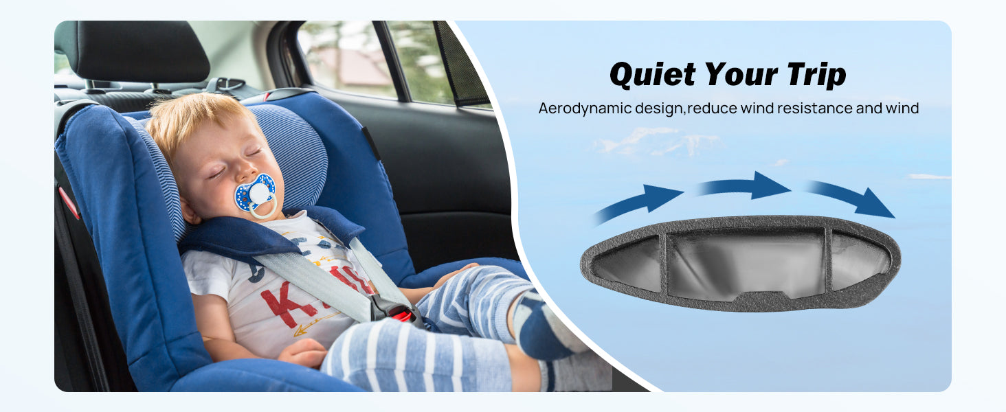 Anti-Theft Crossbar Lockable Roof Rack Compatible with Chevy Suburban,Tahoe,GMC Yukon & Yukon XL,Cadillac Escalade ESV 2021-2024