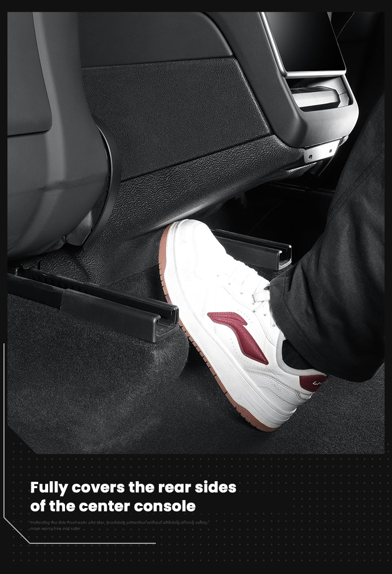 Tesla Model Y Juniper Rear Anti-kick Lower Pad Air Vent Guard Pedal Center Console Panel Protector Tesstudio? 5Pcs