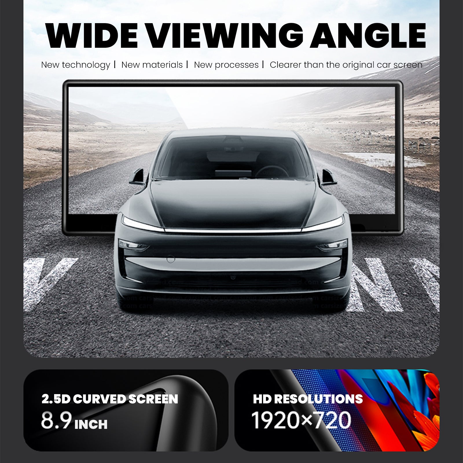 テスラ　モデル3 モデルY F9 Intelligent LCD Meter TESERY F9 Pro Screen Dashboard Display With Carplay & Android Auto for