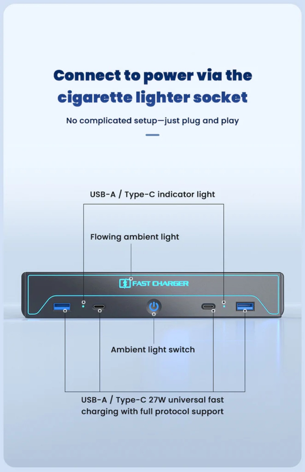 Tesla Model 3 Highland Center Console USB Hub Docking Station Fast Charger With Dynamic Ambient Light Tesstudio?